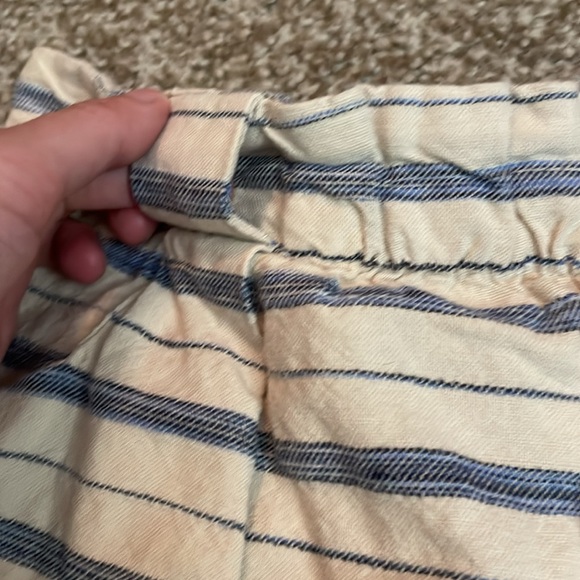 J. Crew Linen Blend Striped Skirt - Picture 5 of 5